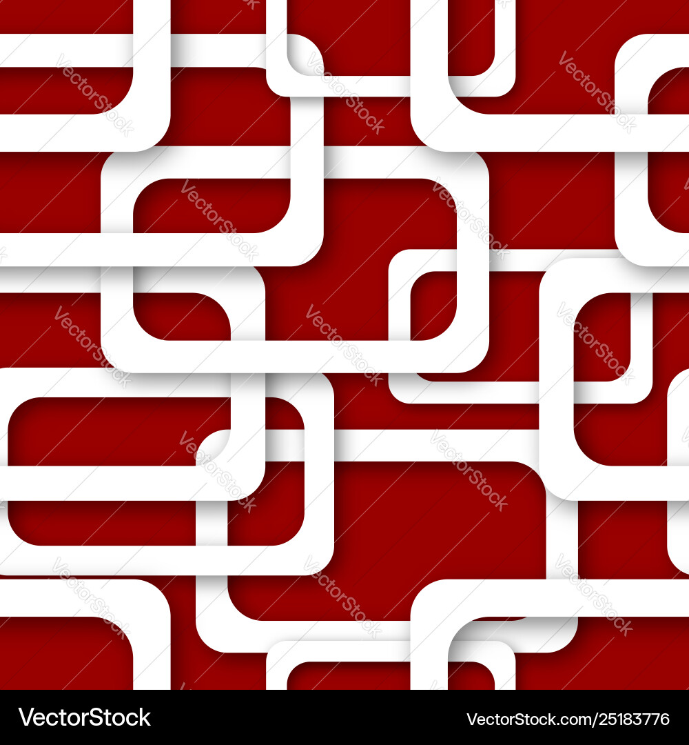 Abstract seamless pattern rectangle frames vector image