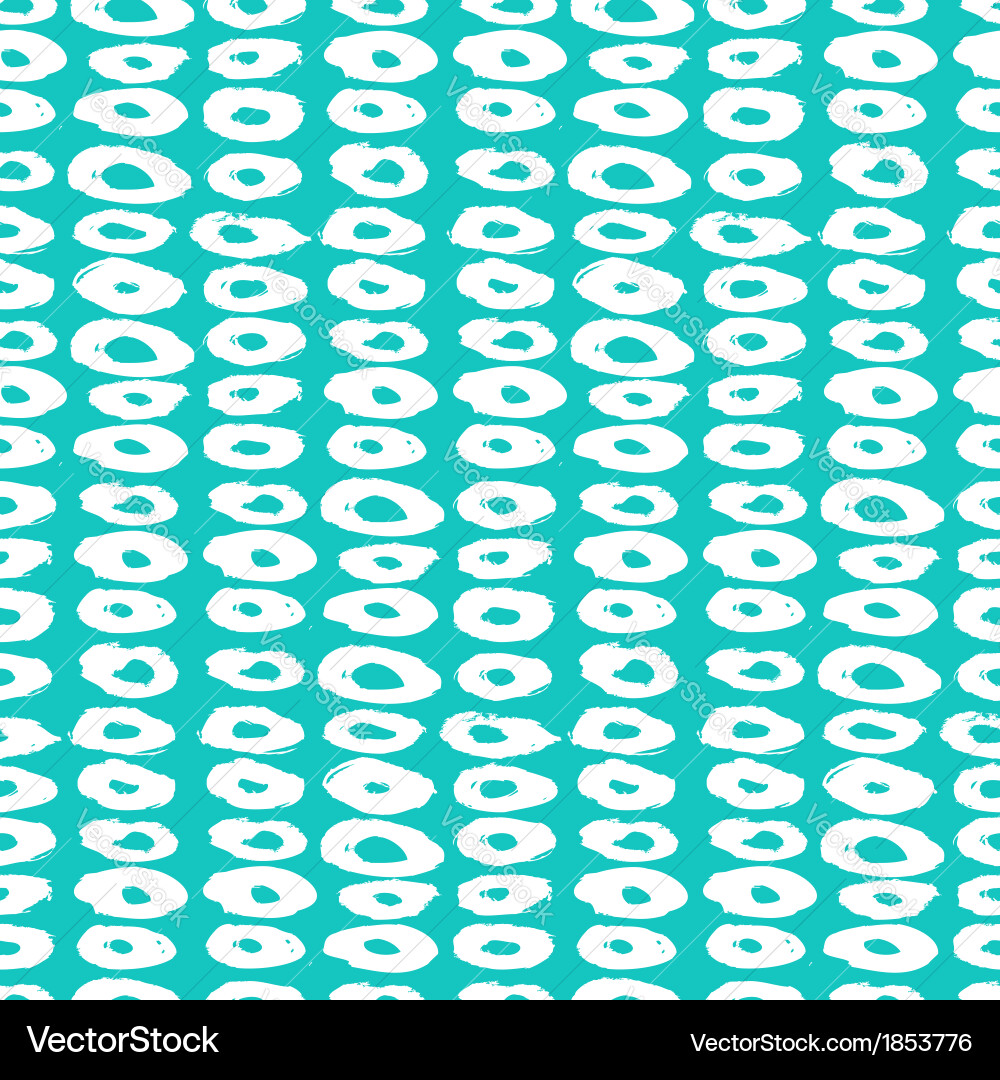 Doughnut Shape Pattern vector image
