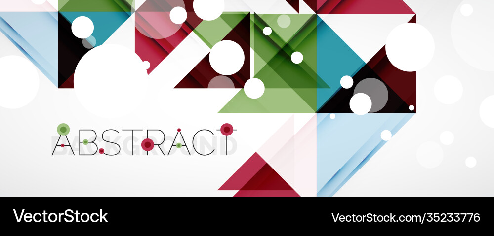 Geometric abstract background techno color Geometric abstract background techno color Vector Image
