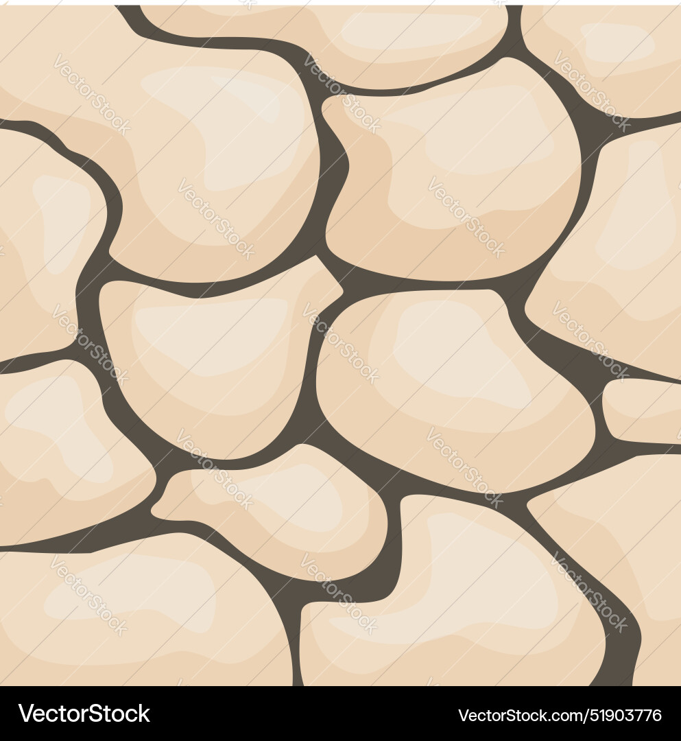 Seamless stone texture forming irregular pattern Seamless stone texture forming irregular pattern vector image