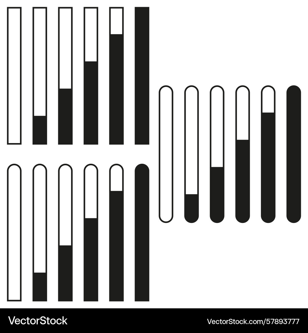 Bar graph icon progress chart data analysis Bar graph icon progress chart data analysis vector image