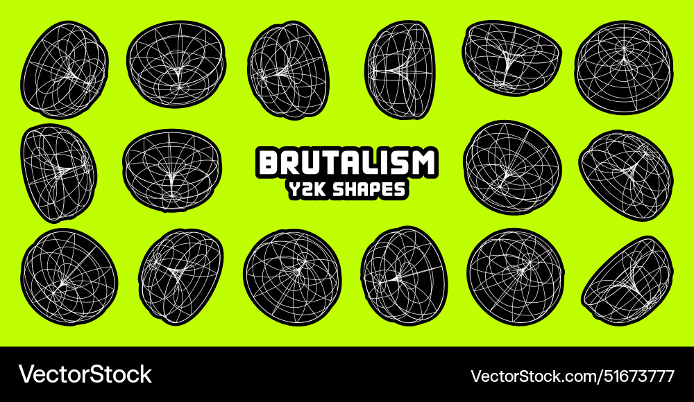 Wireframe lined shapes perspective mesh 3d grid Wireframe lined shapes perspective mesh 3d grid vector image