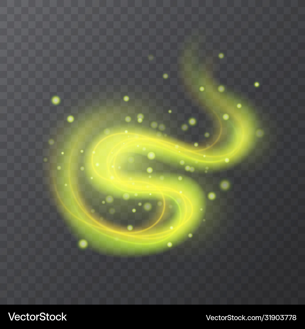 Neon light abstract element with sparkling Neon light abstract element with sparkling Vector Image