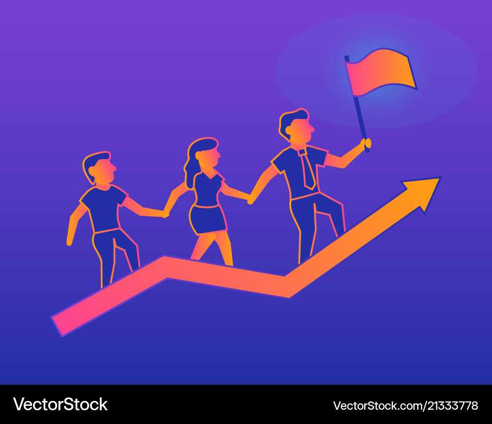 Success Gradient Illustration Royalty Free Vector Image