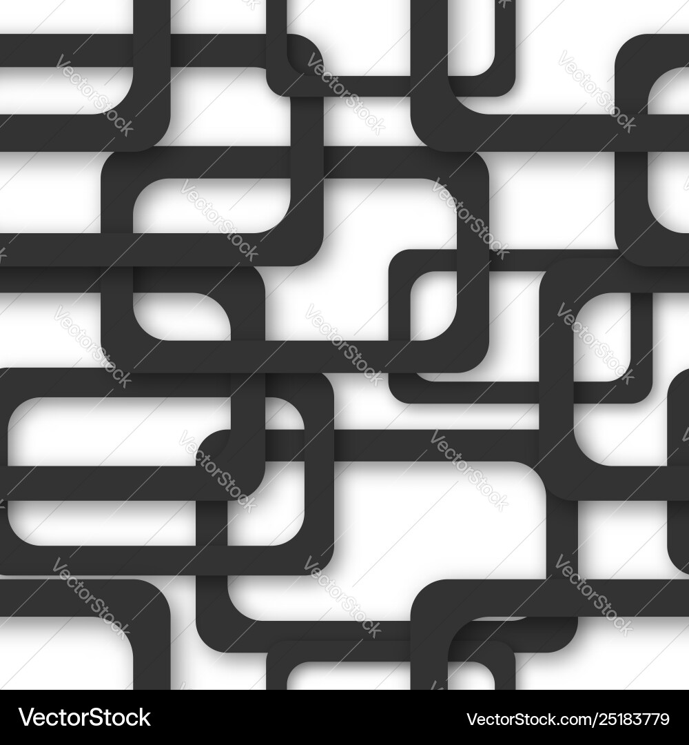 Abstract seamless pattern rectangle frames vector image