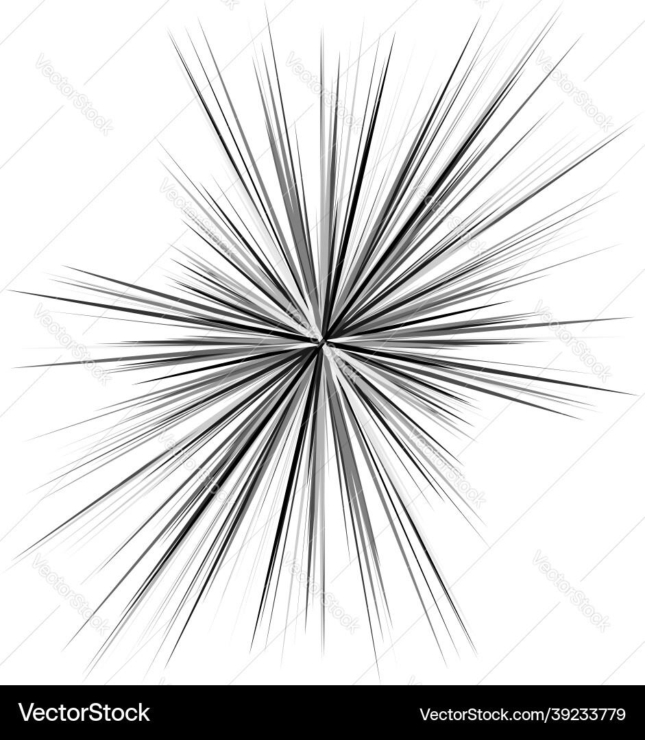 Radial radiating dynamic rays beams lines Radial radiating dynamic rays beams lines Vector Image