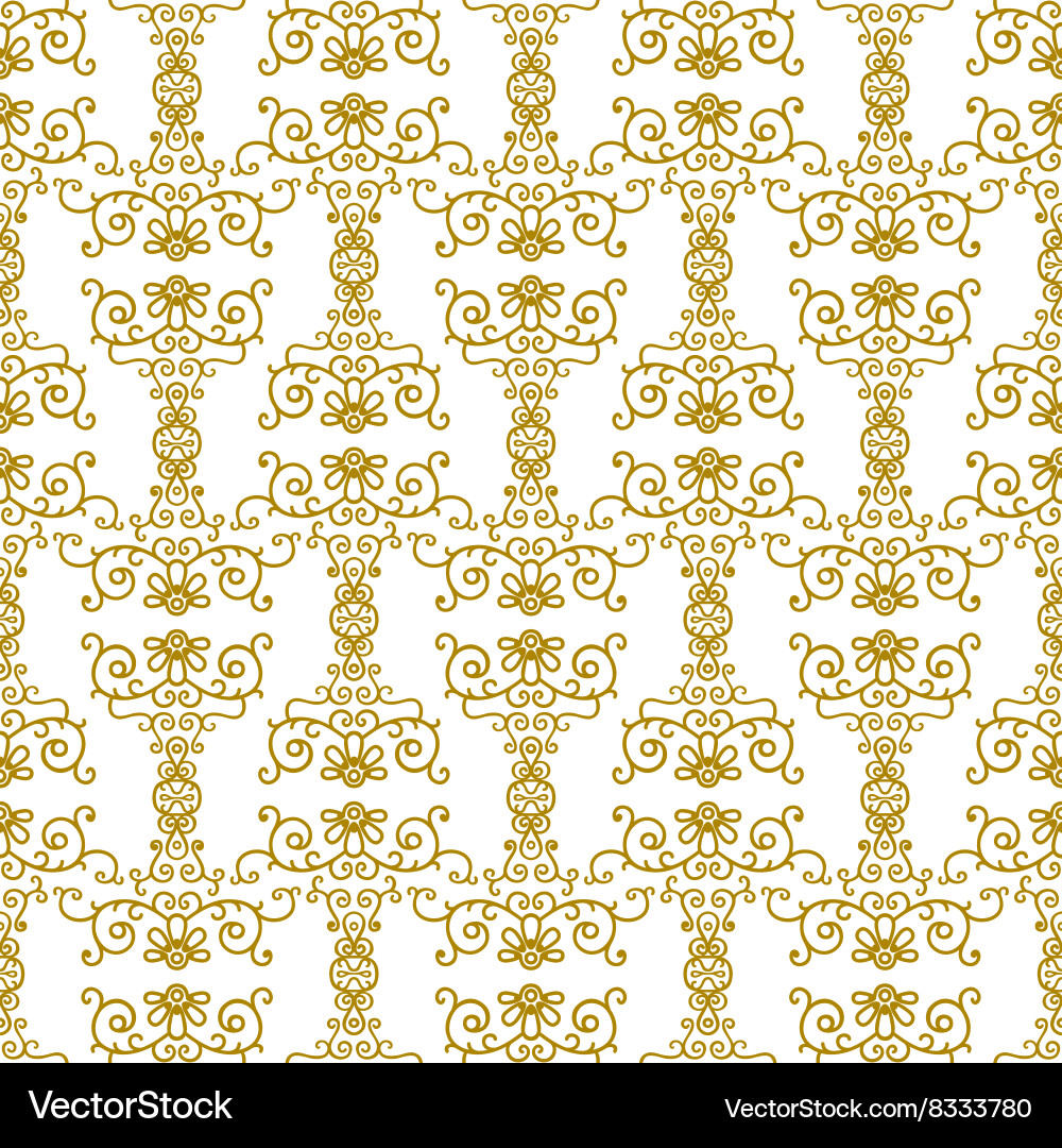 Mono line pattern for your design vector image