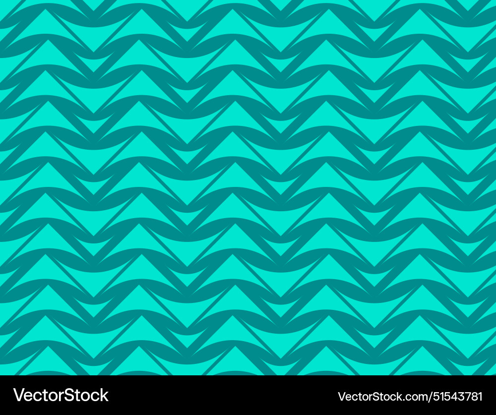 Seamless pattern design with different shapes vector image