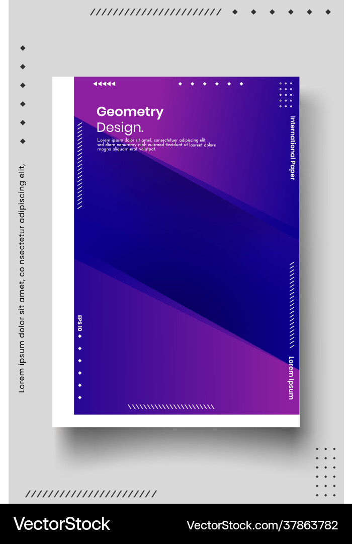 Cover design template set with abstract lines Cover design template set with abstract lines vector image