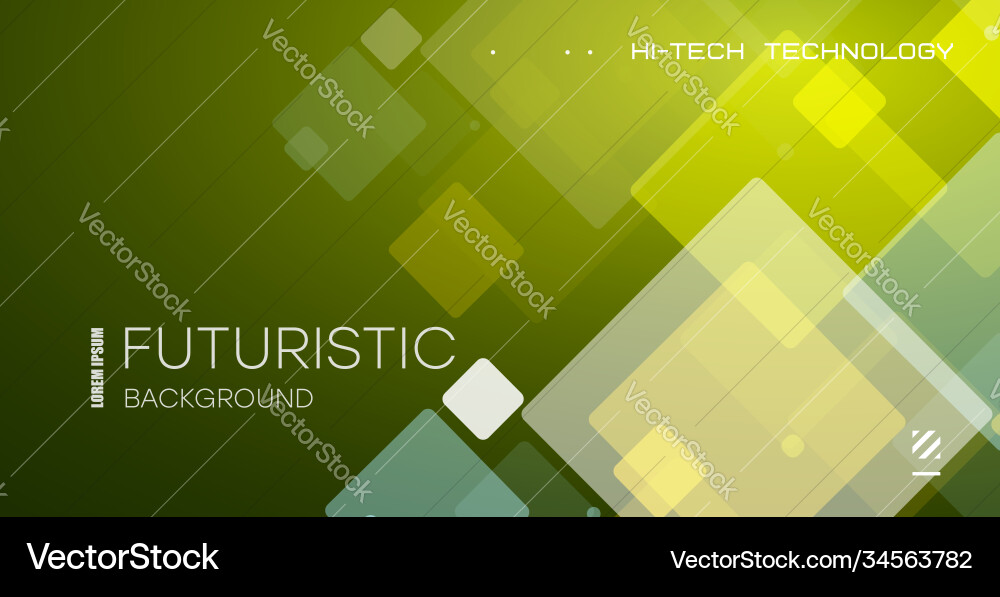 Light simple color gradient abstract yellow vector image
