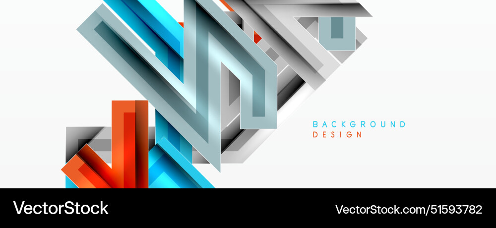 Line zig zag dynamic geometric abstract background Line zig zag dynamic geometric abstract background Vector Image
