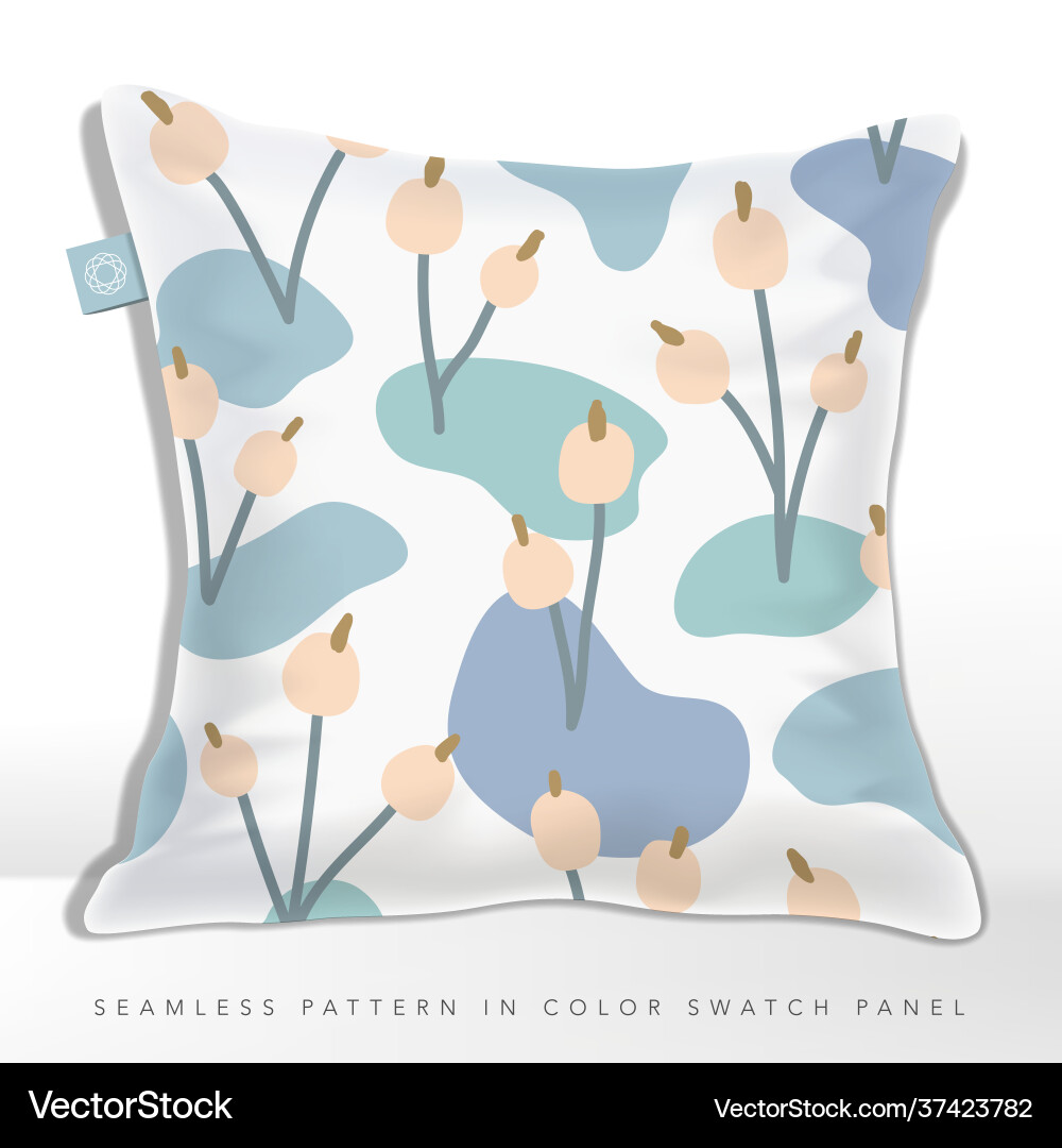 Pastel floral abstrakt nahtloses Muster Pastel floral abstrakt nahtloses Muster vektorbild
