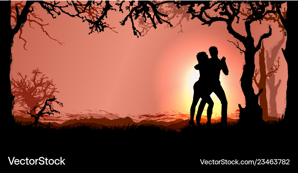 Romantic background Romantic background vector image