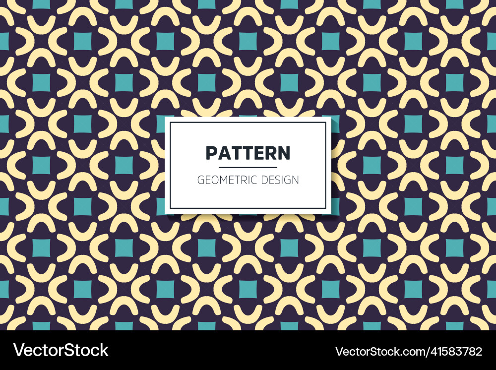 Simple seamless pattern with colorful geometric Vector Image