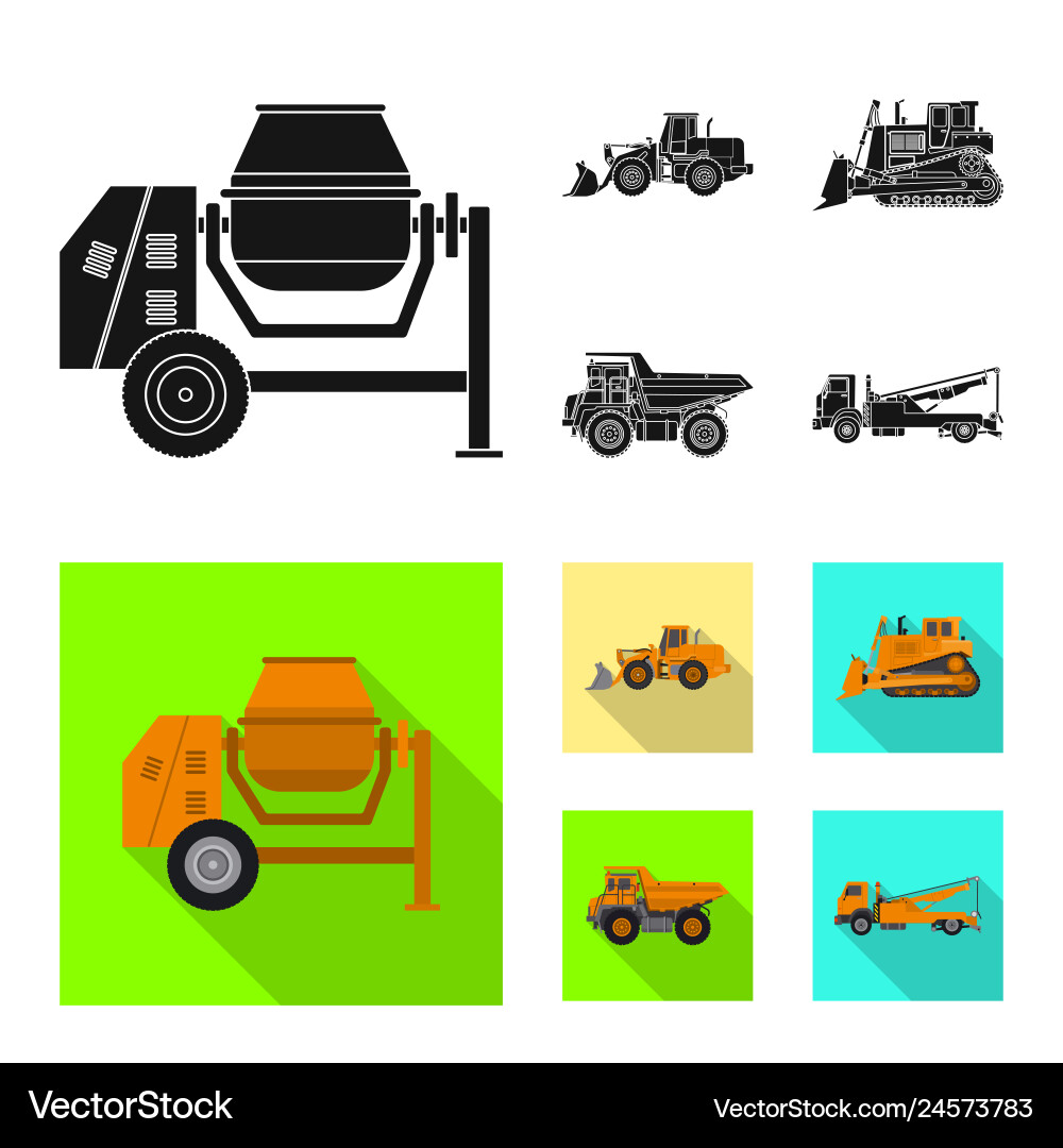 Isolated object of build and construction sign Isolated object of build and construction sign vector image