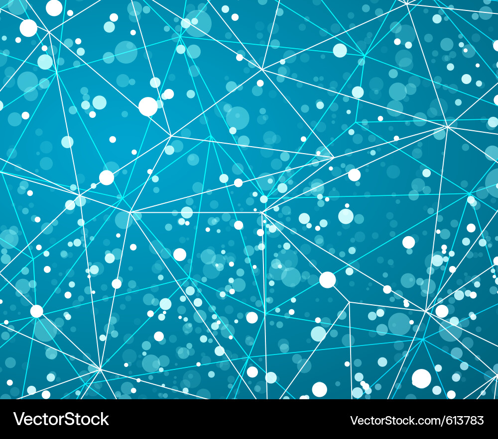 Network Connection Abstract Vector Image