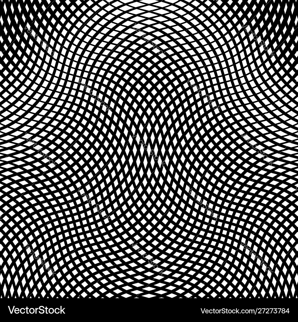 Grid pattern mesh background wavy waving Grid pattern mesh background wavy waving vector image