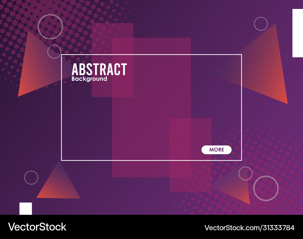 Square frame colorful abstract background Vector Image
