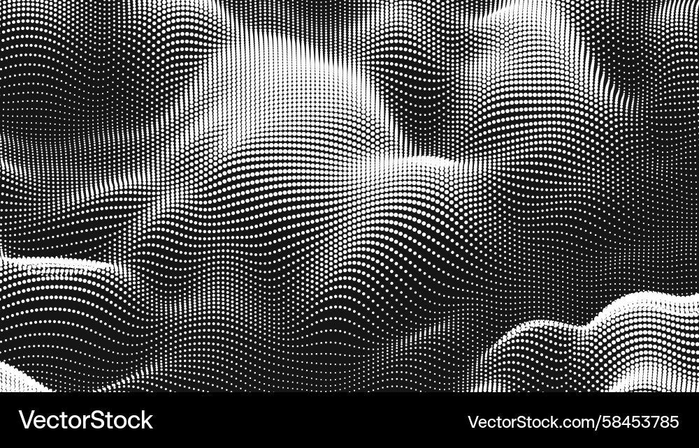 Dynamic Point Noise Texture Vector Image