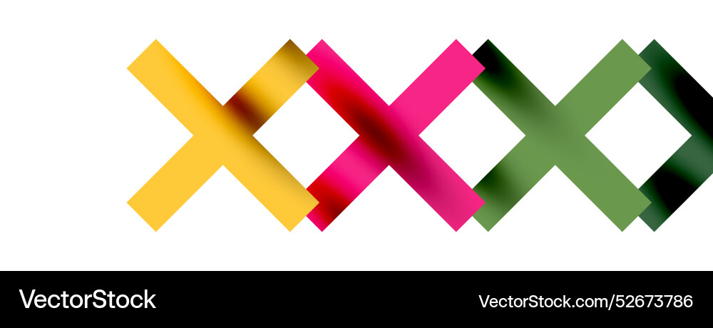 Colorful squares lines minimal abstract Vector Image