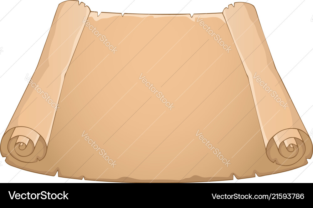 Old scroll theme image 1 Old scroll theme image 1 vector image