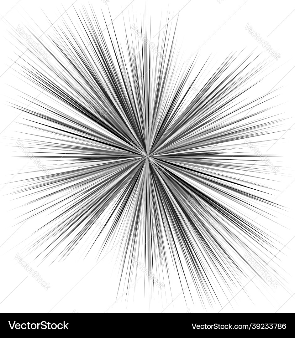 Radial radiating dynamic rays beams lines Radial radiating dynamic rays beams lines Vector Image