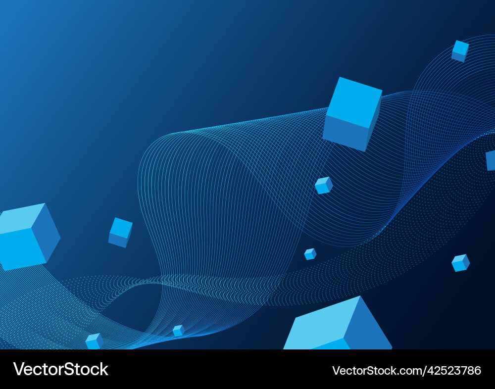 Technology background with hi-tech digital Technology background with hi-tech digital vector image