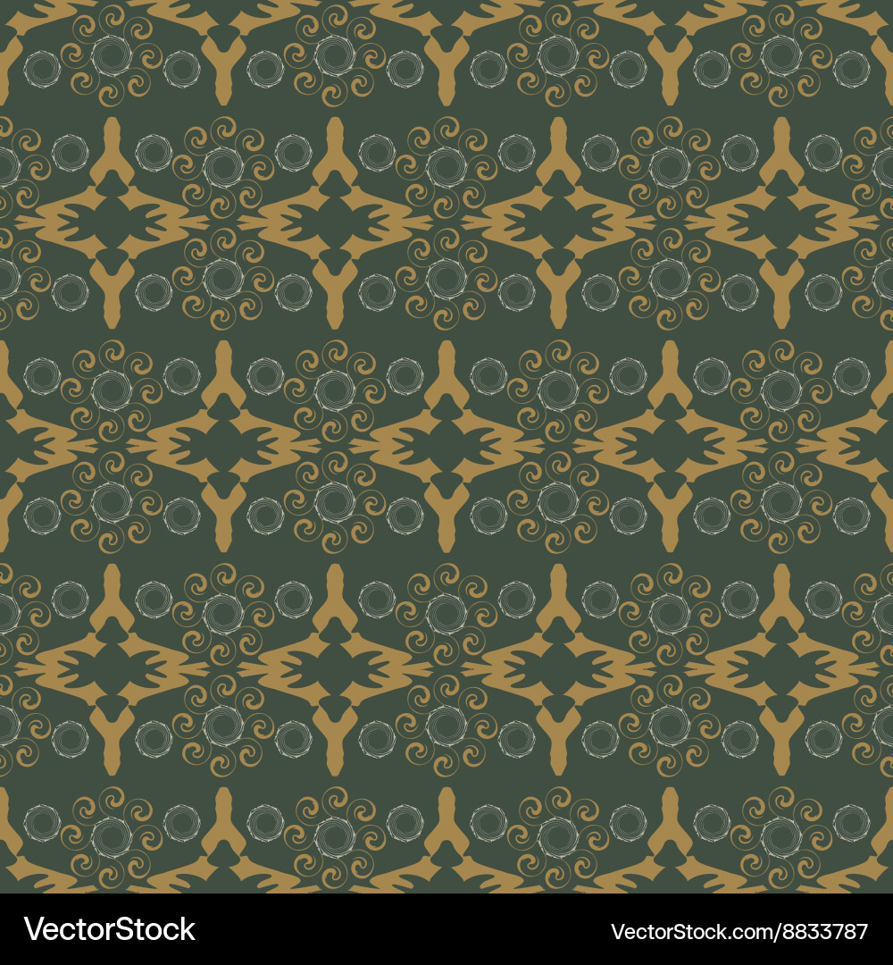 Curls abstract pattern vector image