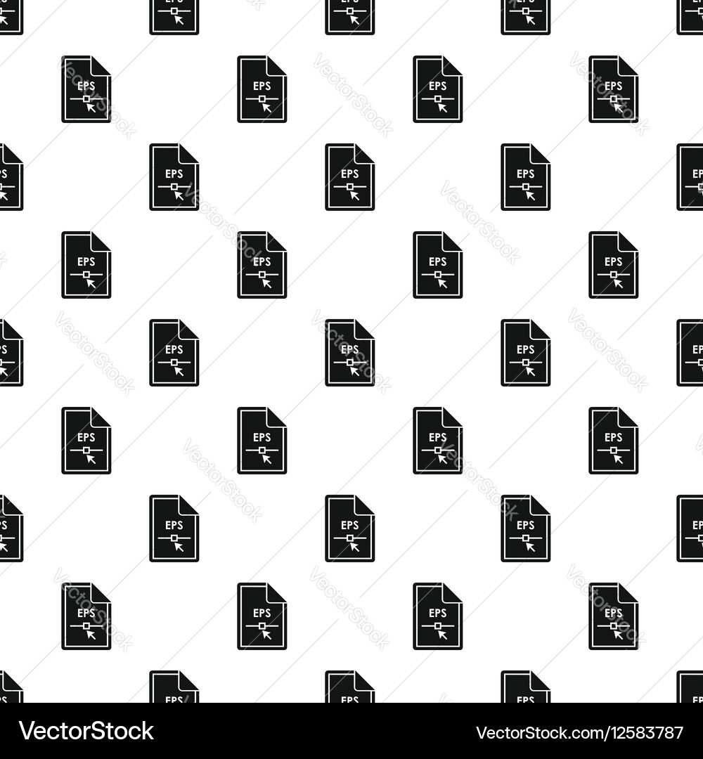 Eps file pattern simple style vector image