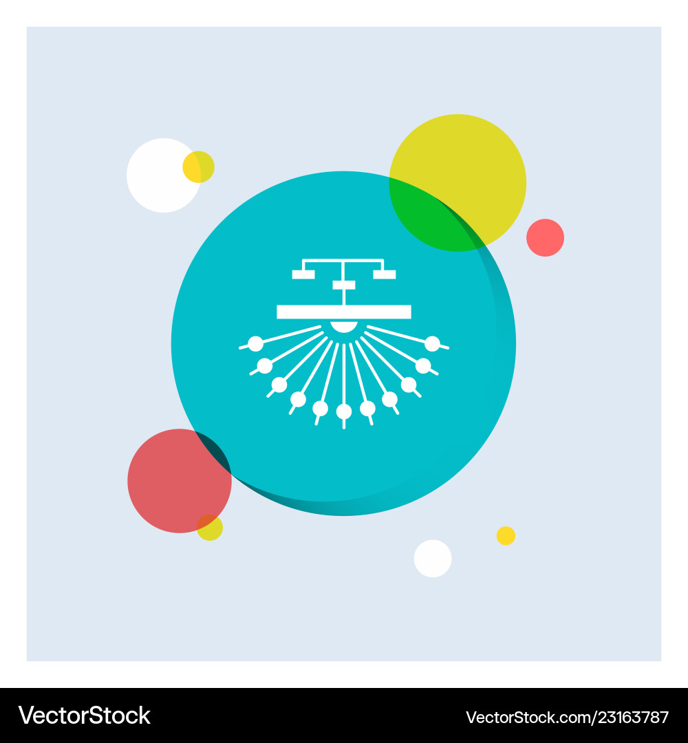 Optimization site structure web white glyph Optimization site structure web white glyph vector image
