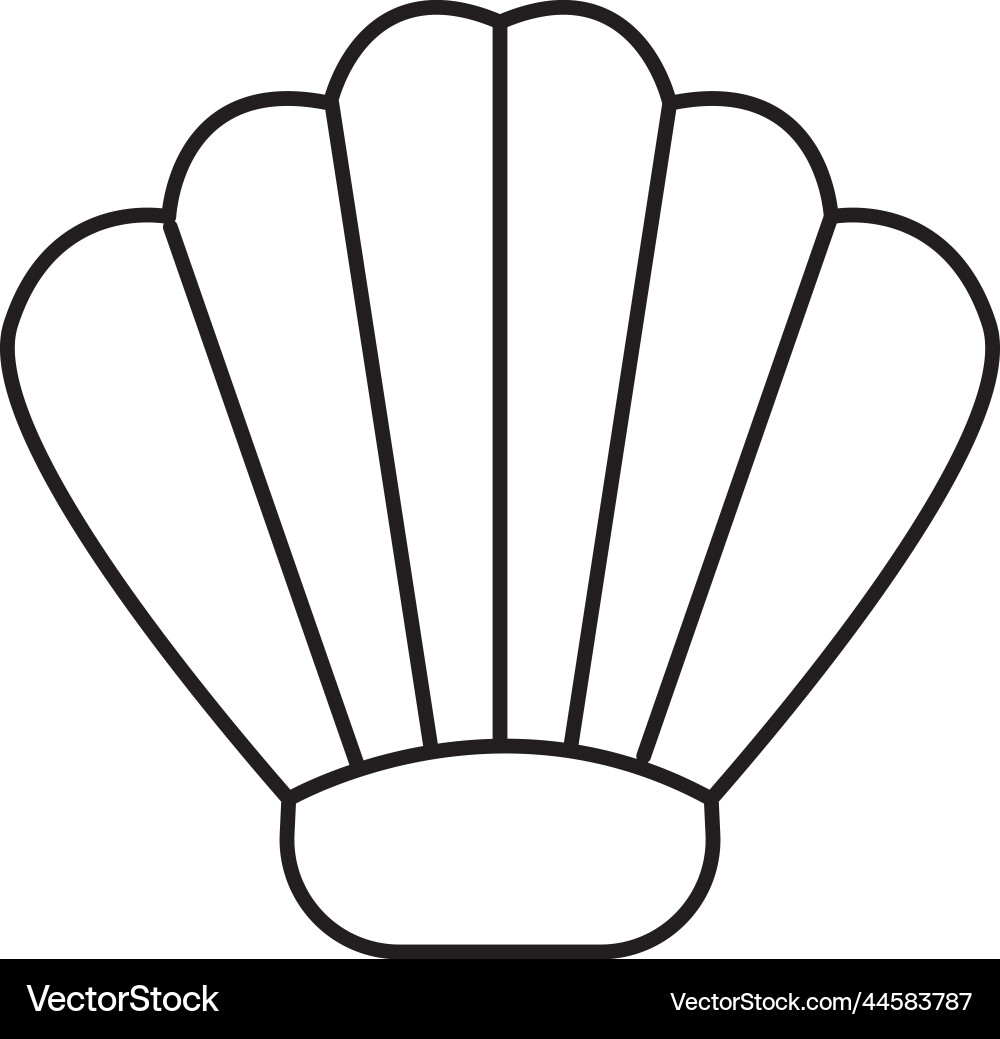 Shell icon image Vector Image