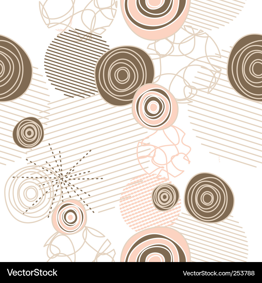 Circular Pattern Background vector image