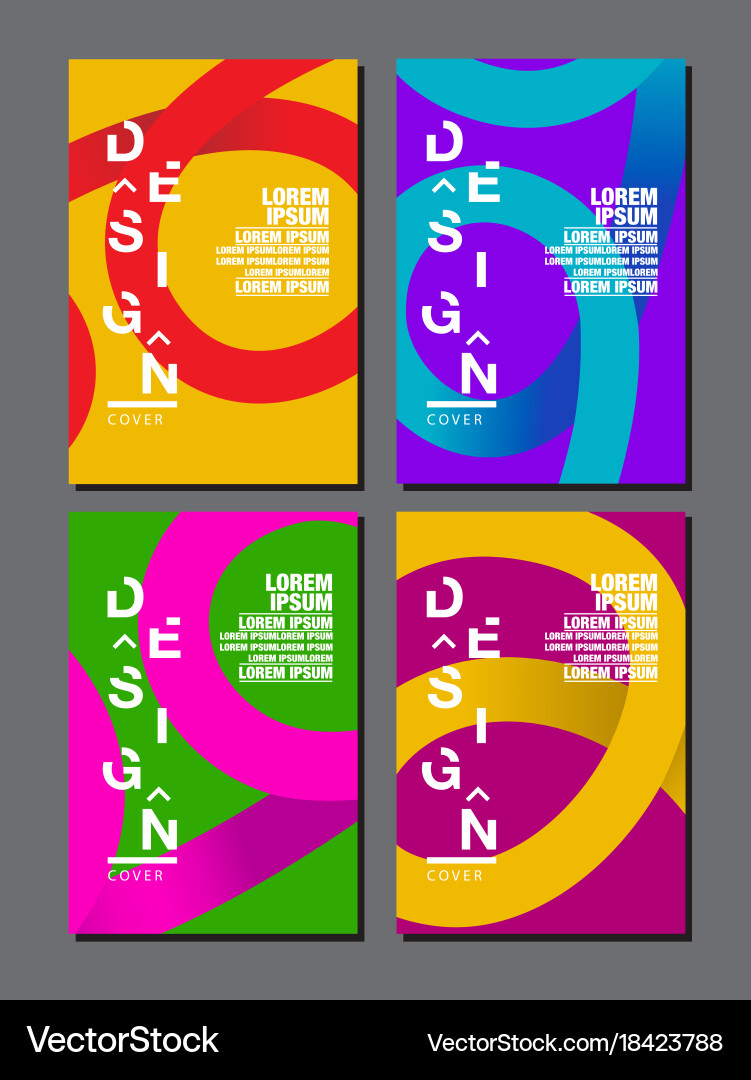 Design template abstract background Vector Image