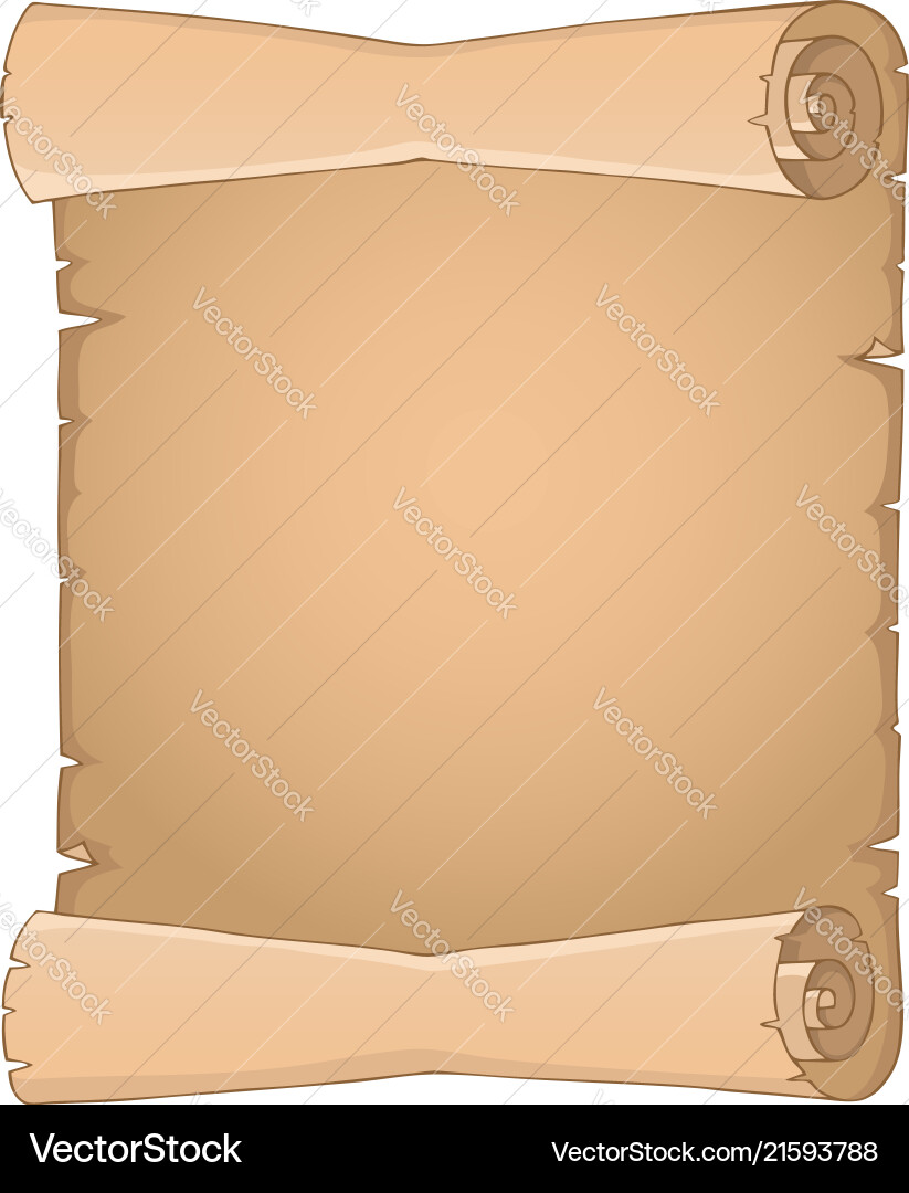 Old scroll theme image 3 Old scroll theme image 3 vector image