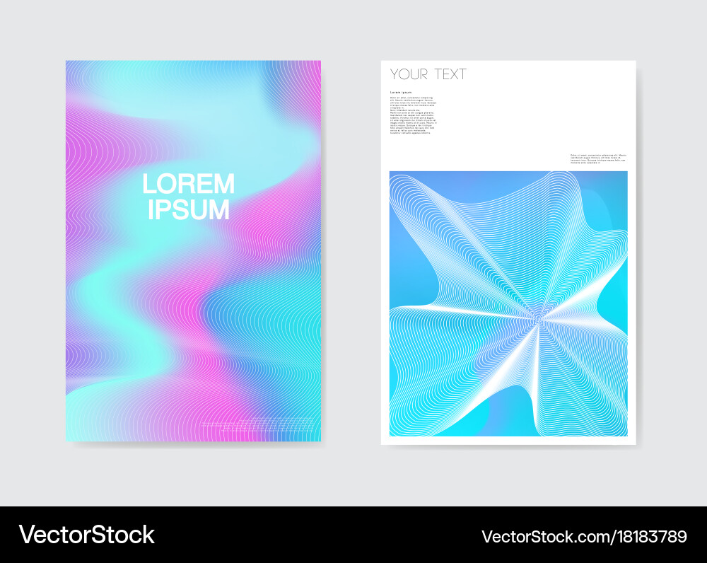 Abstract Fluid Grid Background vector image