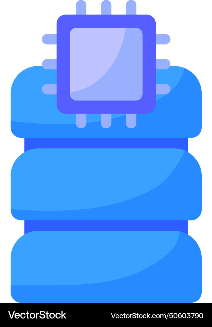 Chatbot automatic message Vector Image