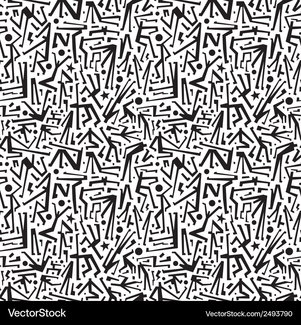 Dynamic Geometric Patterns vector image