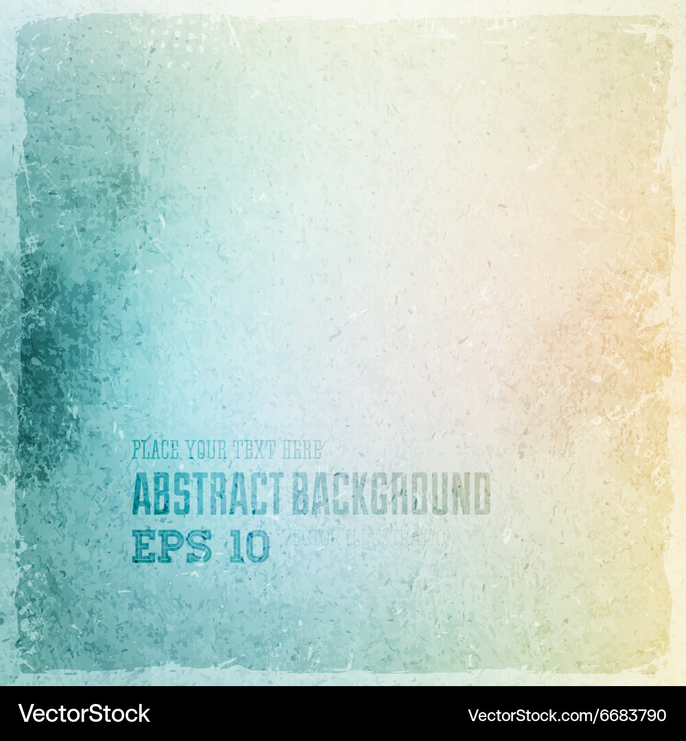 Gradient Teal Abstract Background vector image
