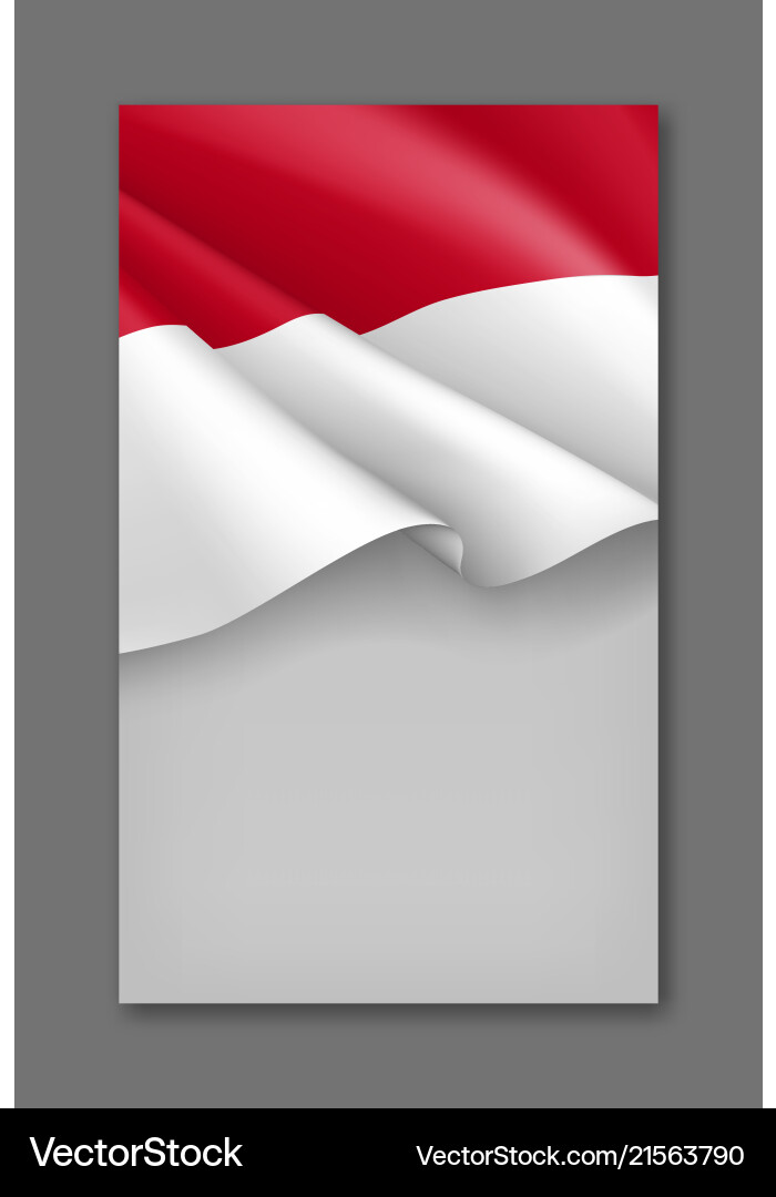 Indonesische patriotische Hintergrundvorlage Indonesische patriotische Hintergrundvorlage vektorbild
