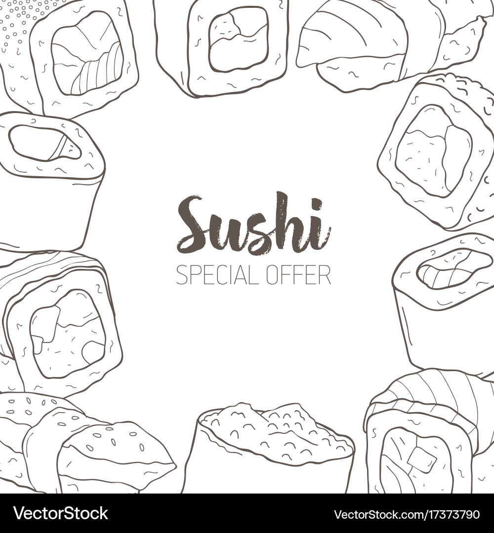 Monochrome background with frame consisted Vector Image