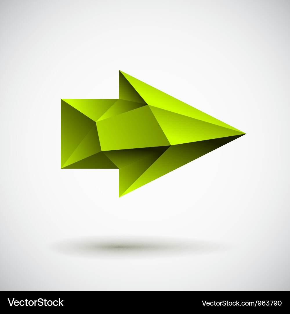 Right green light Vector Image