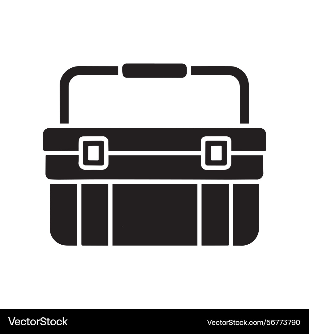 Toolbox simple minimalist design Vector Image