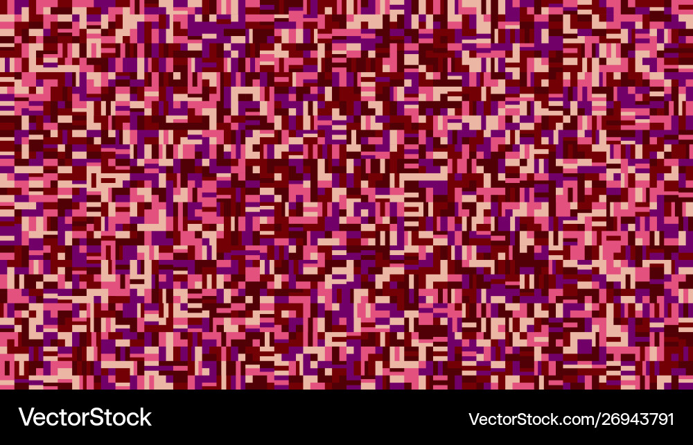 Abstract colorful random geometrical pattern Vector Image