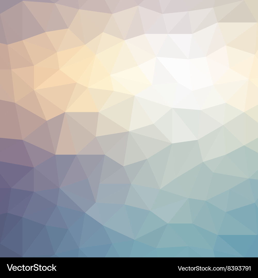 Colorful Polygon Geometric Background Royalty Free Vector