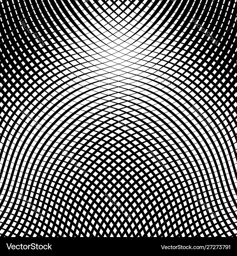 Grid pattern mesh background wavy waving Grid pattern mesh background wavy waving vector image
