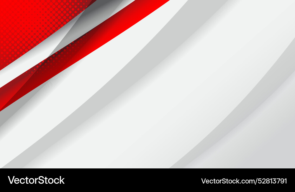 Red curve on a white background Red curve on a white background vector image