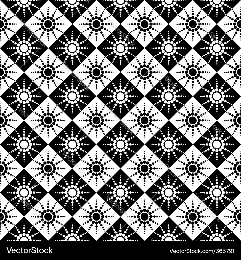 Seamless pattern with dots design vector image