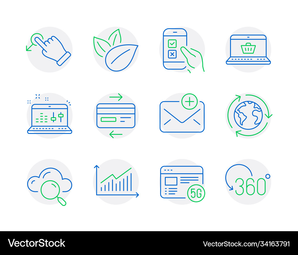 Technology icons set included icon as sound check Vector Image