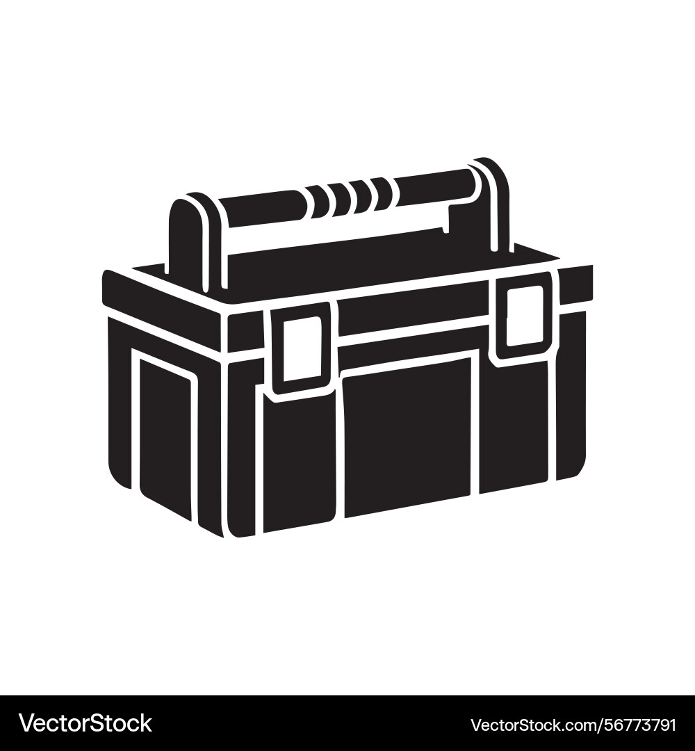 Toolbox simple minimalist design Vector Image