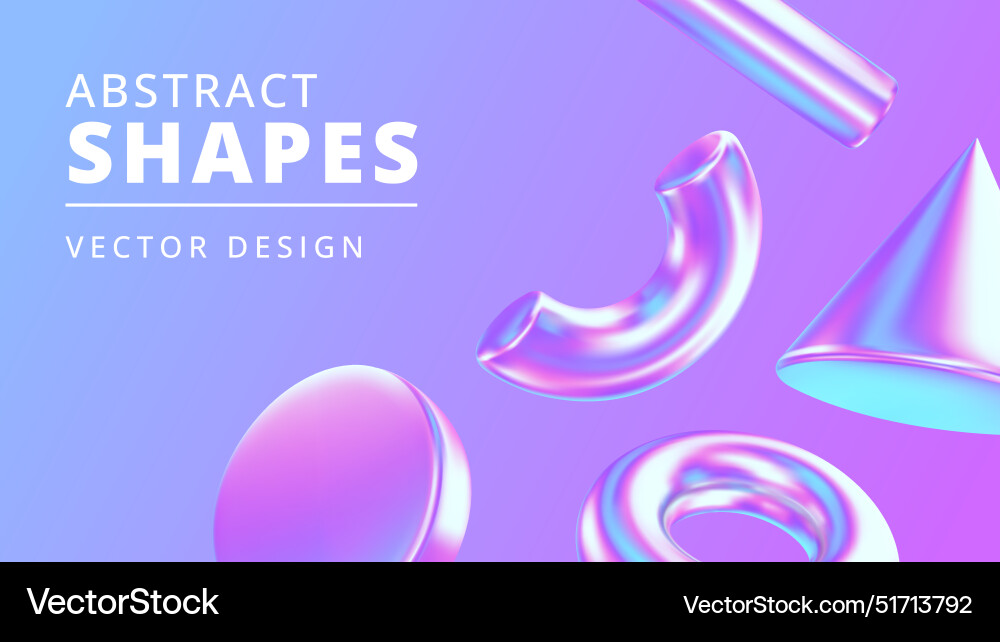 Abstract gradient 3d background with different Abstract gradient 3d background with different Vector Image